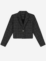 Nik&Nik Meisjes blazer - Tasmin - Zwart - thumbnail