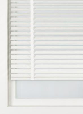 HEMA Jaloezie hout bamboe 50mm wit (wit)