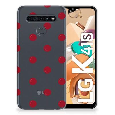 LG K41s Siliconen Case Cherries