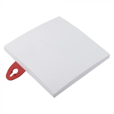 Plafondplaat - vierkant - 110 x 110 mm - wit - 01.476.88