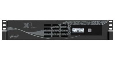 Infosec X4 600 RM Plus UPS Line-interactive 0,6 kVA 360 W 6 AC-uitgang(en)