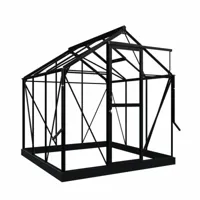 Tuinkas Mary I zwart 3 mm veiligheidsglas Royal Well - Royal well - thumbnail