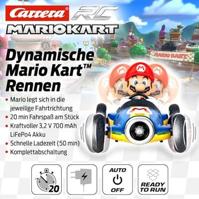 Carrera rc - super mario mach 8