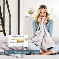 Beurer HD 75 Cosy Nordic Elektrische deken 100 W Beige - thumbnail