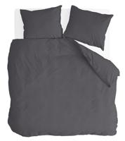 Byrklund - Dekbedovertrek Go Velvet - 140x220 - Off Black - thumbnail