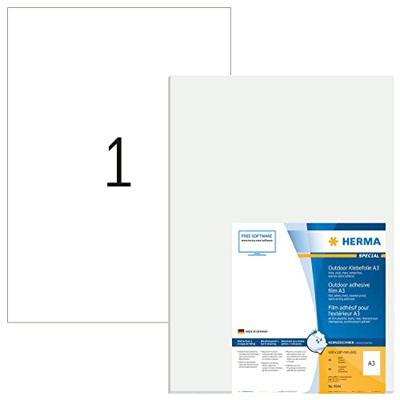 Etiket herma 9544 a3 297x420mm weervast folie wt Etiket herma 9544 a3 297x420mm weervast folie wt