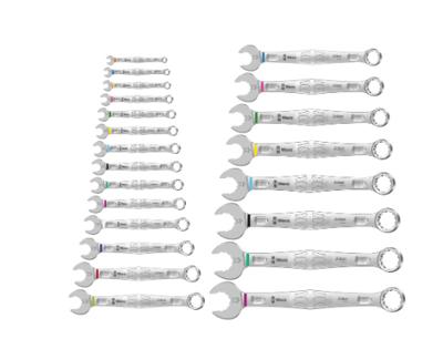 Wera 05020232001 6003 Joker 22 Set 1 Ring-steeksleutelset 22-delig Sleutelbreedte (metrisch) 8 - 23 mm - thumbnail