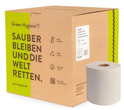 All Care RAINER - Midi poetsrollen 100% gerecycled 2laags/450 vel All Care RAINER - Midi poetsrollen 100% gerecycled 2laags/450 vel