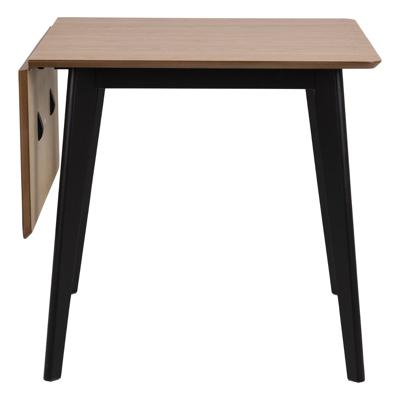 Bendt Uitklapbare Eettafel 'Torkil' Eiken, 80/120 x 80cm