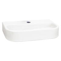 Differnz Nida fontein 38x24cm keramiek wit - thumbnail