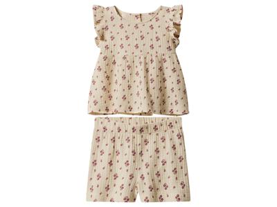 lupilu Mousseline kinderset (Beige, 122/128)