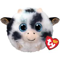 TY Teeny Puffies Knuffel Koe Moophy 10 cm - thumbnail