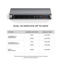 Satechi ST-UCT4DM Thunderbolt 4 dockingstation - thumbnail