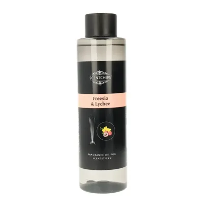 Scentchips Navulling geurstokjes Freesia & Lychee - 400ml