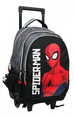 Arditex trolleyrugzak Spider Man jongens 46 x 32 cm polyester zwart Arditex trolleyrugzak Spider Man jongens 46 x 32 cm polyester zwart