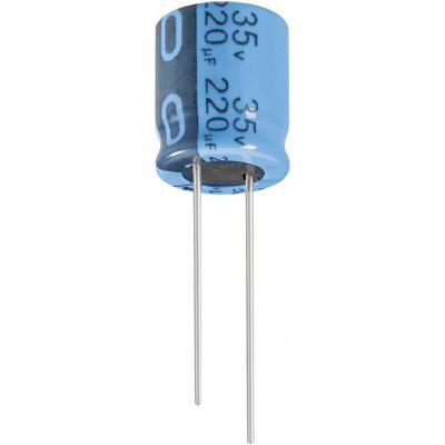 Jianghai ECR1EPT471MFF501012 Elektrolytische condensator Radiaal bedraad 5 mm 470 µF 25 V 20 % (Ø x h) 10 mm x 12.5 mm 1 stuk(s)