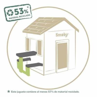 Smoby speelhuis accessoire - Picknicktafel Smoby speelhuis accessoire - Picknicktafel