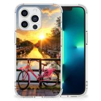 Apple iPhone 13 Pro Telefoonhoesje met valbescherming Amsterdamse Grachten - thumbnail