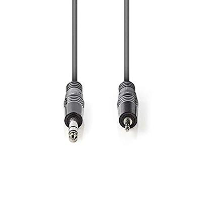 Nedis Stereo-Audiokabel | 6,35 mm Male | 3,5 mm Male | 1.5 m | 1 stuks - COTH23205GY15 COTH23205GY15 Nedis Stereo-Audiokabel | 6,35 mm Male | 3,5 mm Male | 1.5 m | 1 stuks - COTH23205GY15 COTH23205GY15