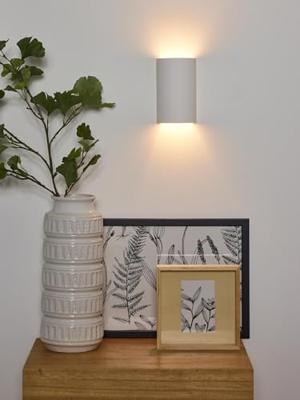 Lucide GIPSY - Wandlamp - 1xG9 - Wit