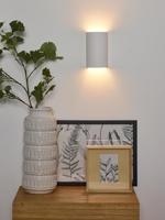 Lucide GIPSY - Wandlamp - 1xG9 - Wit - thumbnail