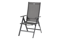 Hartman Verstelbare Tuinstoel 'Aruba' kleur Antraciet - thumbnail