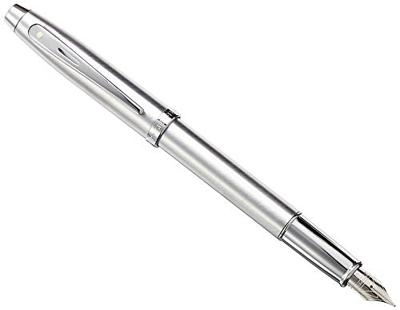Sheaffer SF-E0930643 Vulpen 100 F Brushed Chrome Nickel Plated