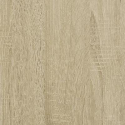 Plantenstandaard 33x33x60 cm bewerkt hout sonoma eikenkleurig - thumbnail