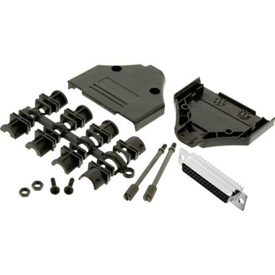 MH Connectors MHDTPPK25HD44FSK D-sub female connectorset 180 ° Aantal polen: 25 Soldeerkelk 1 stuk(s)