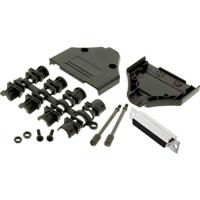 MH Connectors MHDTPPK25HD44FSK D-sub female connectorset 180 ° Aantal polen: 25 Soldeerkelk 1 stuk(s) - thumbnail