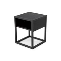 SPINDER DESIGN DIVA ONE-NIGHTSTAND Nachtkast - Zwart | Zwart - thumbnail