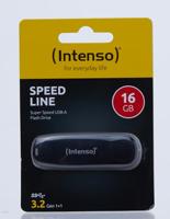 Intenso Speed Line USB-stick 32 GB Zwart 3533480 USB-A 3.2 Gen 1 - thumbnail