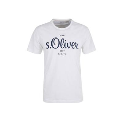 s.Oliver T-shirt met logo wit s.Oliver T-shirt met logo wit