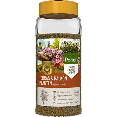 Pokon Terras & Balkon Planten Voedingskorrels 1800gr - 724109