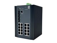 LevelOne IGU-2071 netwerk-switch Managed L2+ Gigabit Ethernet (10/100/1000) Zwart - thumbnail