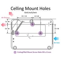 BenQ TK700 beamer/projector Projector met normale projectieafstand 3200 ANSI lumens DLP 2160p (3840x2160) 3D Zwart, Wit - thumbnail
