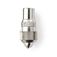 Nedis CSGP40902ME Iec (coax) -connector Male - 2 Stuks Metaal - thumbnail