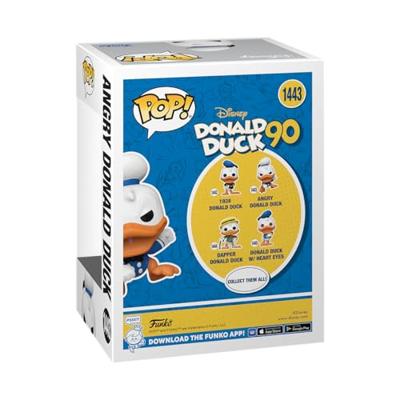Disney Donald Duck 90th Anniversary Funko Pop Vinyl: Donald Duck Angry