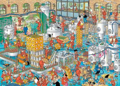 Jumbo Jan van haasteren legpuzzel - de ambachtelijke brouwerij, 1000st.