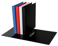 Ringband quantore 2-rings a4 pp 20mm d-mech zwart | 20 stuks - thumbnail