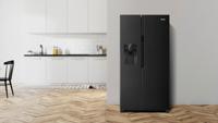Etna AKV578IZWA Amerikaanse koelkast Zwart - thumbnail
