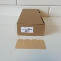 Manilla labels 25x50 mm nr. 0 1000 stuks - 6 stuks - thumbnail