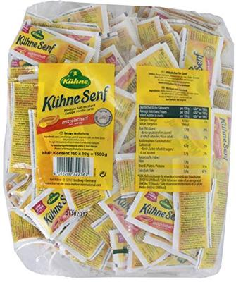 Kühne - Medium Pittige Mosterd - 150x 10g