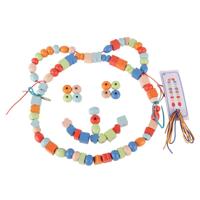 Classic World world houten rijgkralen, 90dlg. - thumbnail