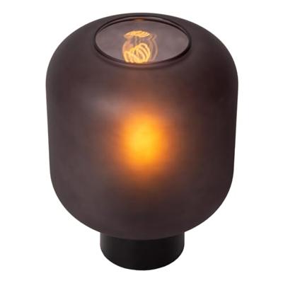 Lucide ELOISE - Tafellamp - Ø 21 cm - 1xE27 - Zwart