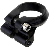 M-Wave zadelpenklem m6 inbus 31.8 mm zwart met extra bevestigingspunt - thumbnail