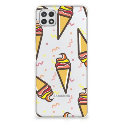 Samsung Galaxy A22 5G | Siliconen Case | Icecream