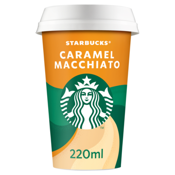 Starbucks Chilled Coffee Caramel Macchiato ijskoffie 220ml bij Jumbo