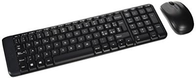 Toetsenbord en muis Logitech 920-003721 Zwart Italiaans QWERTY