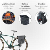 Basil navigator storm stuurtas - sportieve fietsstuurtas, waterdicht, zwart - thumbnail